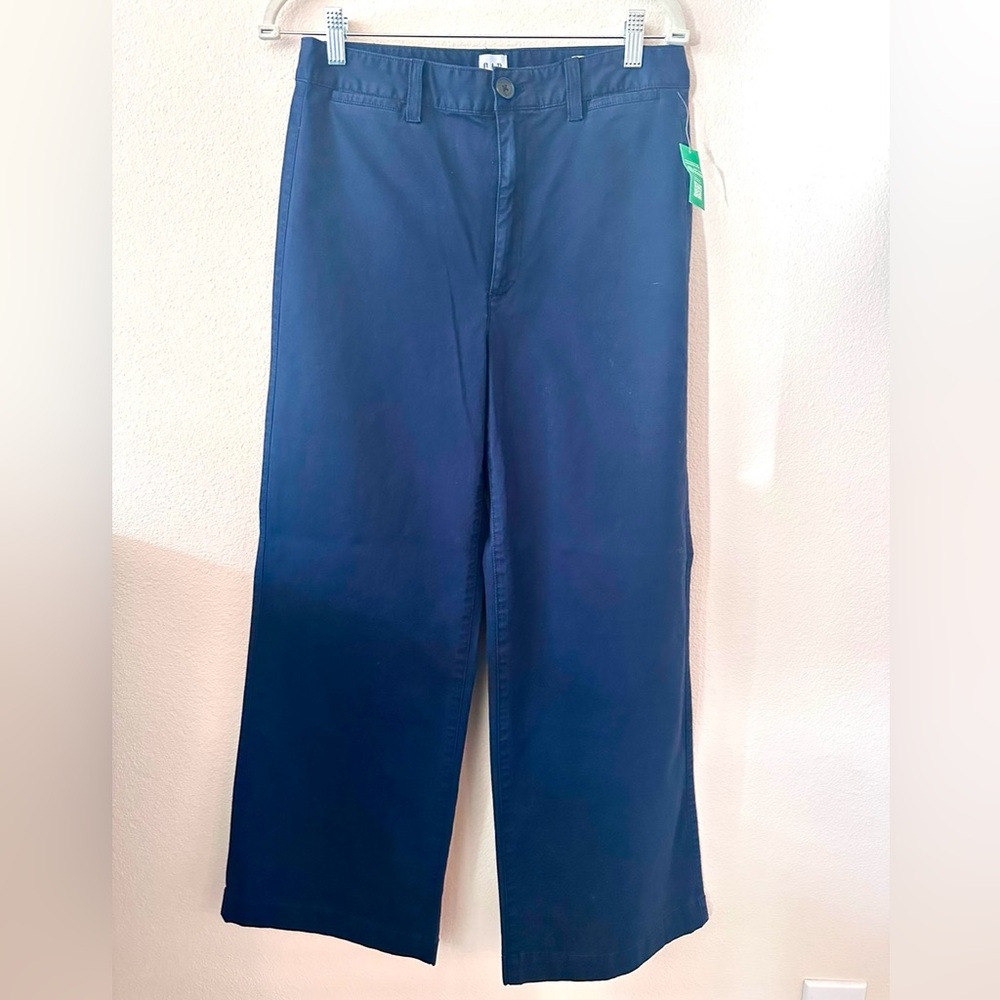GAP High Ride Stride Ankle Khakis Chinos NWT